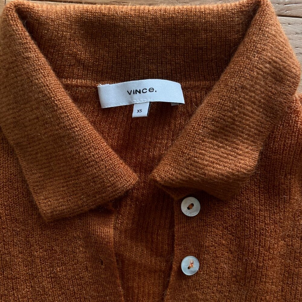 Lightweight Polo Collared Sweater - image 4